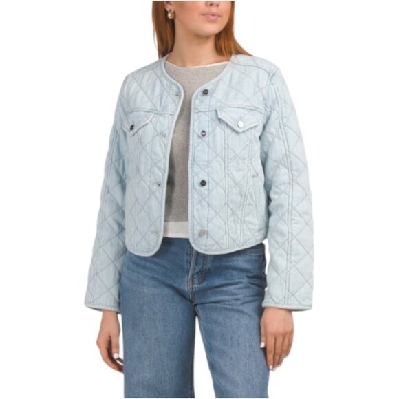 PAIGE Jayla Cropped Quilted Jacket